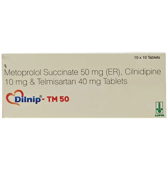 dilnip tm 50 tablet 10's